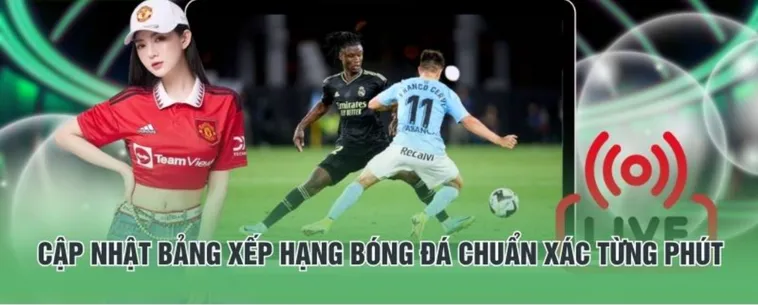 Xem bảng xếp hạng bóng đá mới nhất của Ngoại hạng Anh, La Liga và Serie A. Cập nhật vị trí, điểm số và hiệu số bàn thắng thua mỗi ngày.