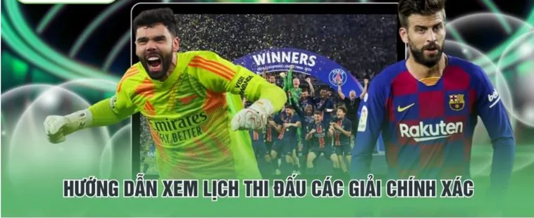 Tra cứu lịch thi đấu bóng đá chính xác nhất của tất cả các giải đấu lớn. Cập nhật giờ thi đấu và kênh phát sóng trực tiếp mỗi ngày một cách nhanh chóng.